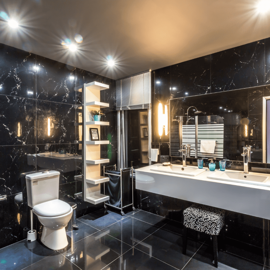 modern bath